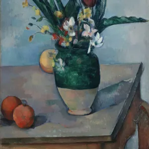 The Vase of Tulips, c. 1890. Creator: Paul Cezanne