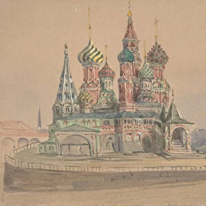 Vassili Blagennoi, Moscow, 19th century. Creator: Anon