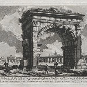Veduta dellArco di Gallieno. Creator: Giovanni Battista Piranesi (Italian, 1720-1778)