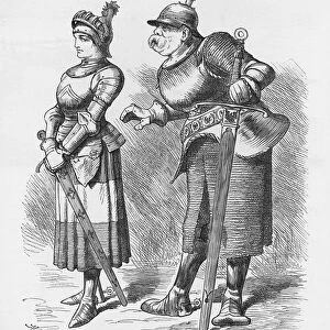 Velvet and Iron!, 1887. Artist: Joseph Swain