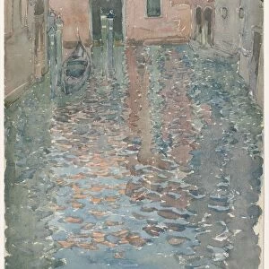 Venetian Canals, c. 1898. Creator: Maurice Prendergast (American, 1858-1924)