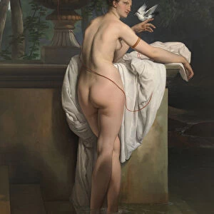 Venus Playing with Two Doves (Portrait of the Ballerina Carlotta Chabert)