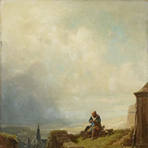 The Veteran, c. 1870. Creator: Spitzweg, Carl (1808-1885)