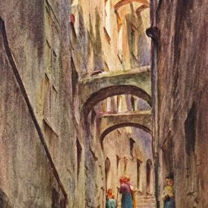 Vicolo della Providenza, San Remo, c1910, (1912). Artist: Walter Frederick Roofe Tyndale