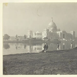 Victoria Memorial at Calcutta, ca. 1910s. Creator: Johnston & Hoffmann
