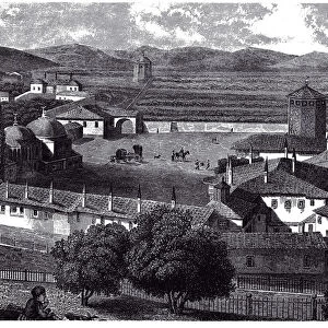 View of Bakhchisaray, ca 1845. Artist: 19244, James (active Mid of 19th cen. )