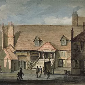 View of barracks in Scotland Yard, Whitehall, Westminster, London, 1818
