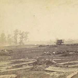 View on the Battlefield of Antietam, September 1862, 1862. Creator: Alexander Gardner