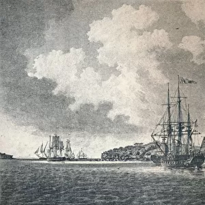 A View of Botany Bay, 1789. Artist: Robert Clevely