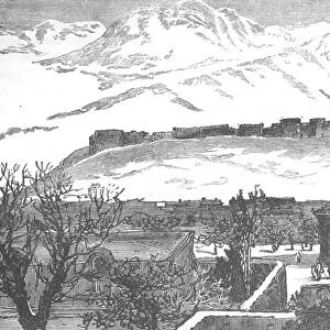 View in Cabul: The Bala Hissar and Part of the City from Deh Afghan, c1880