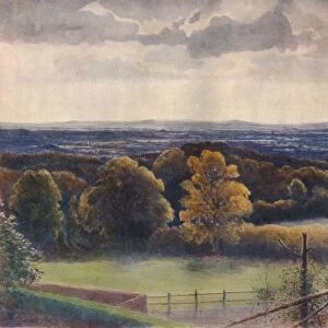 View from Coneyhurst Hill, Ewehurst, 1911, (1914). Artist: Jamess Ogilvy