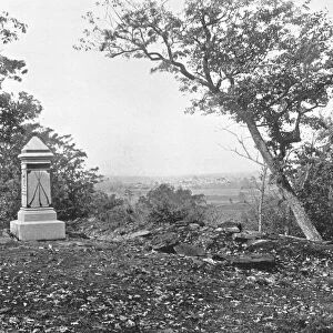 View from Culps Hill, Gettysburg, Pennsylvania, USA, c1900. Creator: Unknown