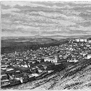 View of El Kef, Tunisia, c1890. Artist: Hildibrand