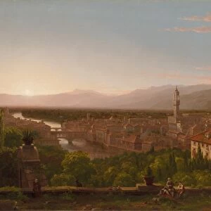 View of Florence, 1837. Creator: Thomas Cole (American, 1801-1848)
