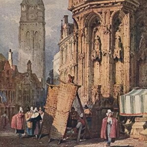 View in Ghent, c1820 (1915). Artist: Samuel Prout