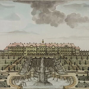 View of the Great Palace in Peterhof, Between 1792 and 1820
