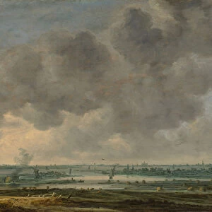 View of Haarlem and the Haarlemmer Meer, 1646. Creator: Jan van Goyen