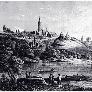 View of Kiev, 1835. Artist: Anonymous