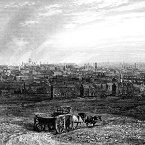 View of Leeds, Yorkshire, early 19th century