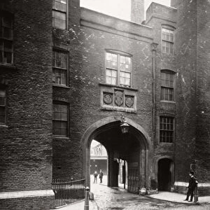 View of Lincolns Inn Gatehouse, Holborn, Camden, London, 1867