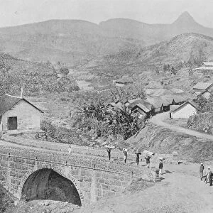 View of Maskeliya showing Adams Peak, c1890, (1910). Artist: Alfred William Amandus Plate