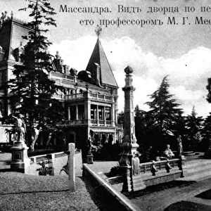 View of the Massandra Palace, 1890s