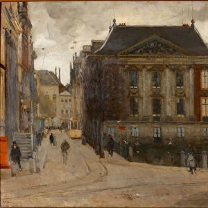 View of the Mauritshuis in The Hague