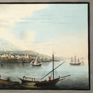 View of Mount Etna from Catania, 1776