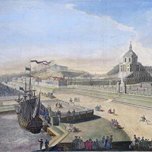 View of Oranienbaum, 1761. Artist: Chelnakov, Nikita Fyodorovich (1734-1790)