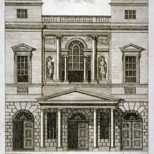 Front view of the Pantheon, Oxford Street, Westminster, London, 1814