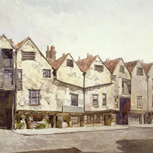 View of shops and houses, Bermondsey Street, Bermondsey, London, 1886