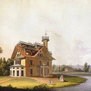 View of the summer house of Prince Nikolai Abramovich Putyatin at Kleinzschachwitz near Dresden, 181