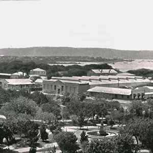 View from the Town Hall, Durban, South Africa, 1895. Creator: William Laws Caney