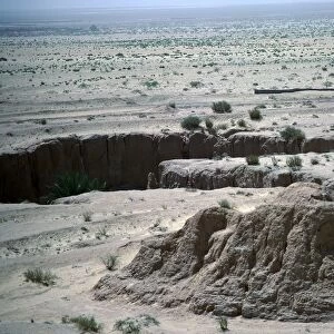 View of Tunisian Desert