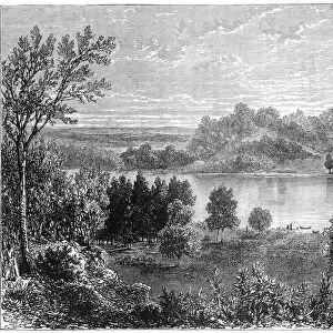 View in the valley of the upper Mississippi, 1877