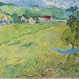View of Vessenots in Auvers, 1890. Artist: Gogh, Vincent, van (1853-1890)