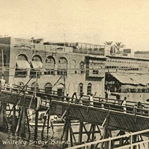 Side View of Whiteley Bridge, Basra, c1918-c1939. Creator: Unknown