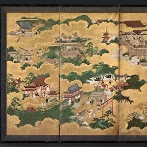 Views of Kyoto, 1600s. Creator: Unknown