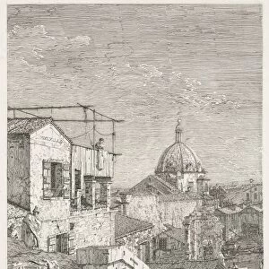 Views: La Maison a linscription, 1735-1746. Creator: Antonio Canaletto (Italian, 1697-1768)