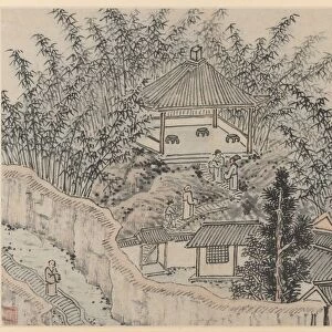 Twelve Views of Tiger Hill, Suzhou: Bamboo Pavilion, Tiger Hill, after 1490. Creator