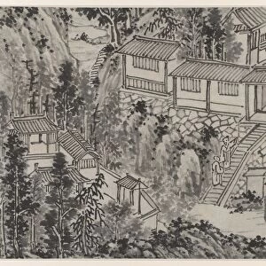 Twelve Views of Tiger Hill, Suzhou: The Pine Retreat, after 1490. Creator: Shen Zhou (Chinese