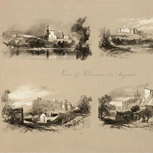Views of Villenueve les Avignon, from Picturesque Selections, c. 1860. Creator: James Duffield Harding