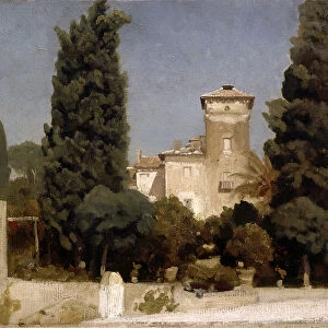 The Villa Malta, Rome, 1860s. Artist: Leighton, Frederic, 1st Baron Leighton (1830-1896)