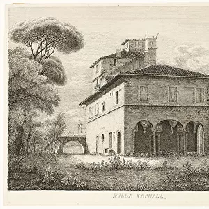 Villa Raphael, Rome, 1816. Creator: Ludwig Emil Grimm