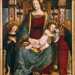 The Virgin and Child with Angels, 1512. Artist: Francesco dei Tatti