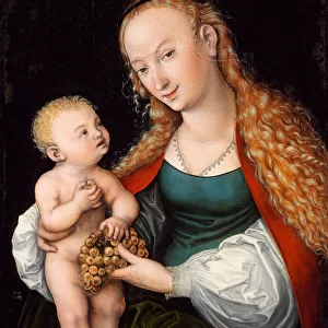 The Virgin and Child with a Bunch of Grapes, after 1537