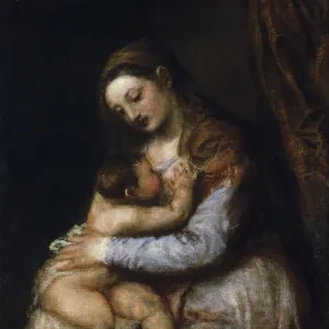 The Virgin and Child, c1570-1576. Artist: Titian