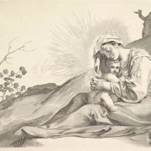 Virgin and Child. Creator: Claude Mellan