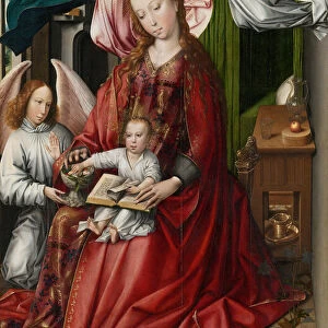 Virgin and Child Crowned by Angels, 1490 / 95. Creator: Colyn de Coter