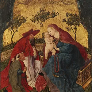 Virgin and Child with a Donor Presented by Saint Jerome, ca